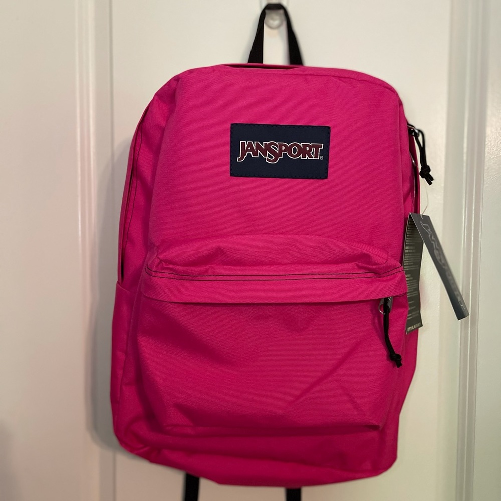 Jansport Superbreak Backpack, Pink - NWT